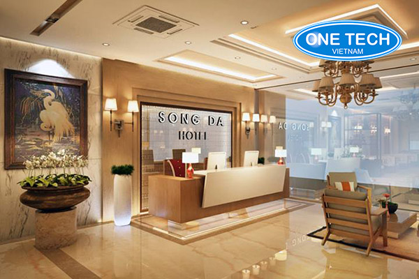 Mẫu bàn lễ tân khách sạn đẹp
