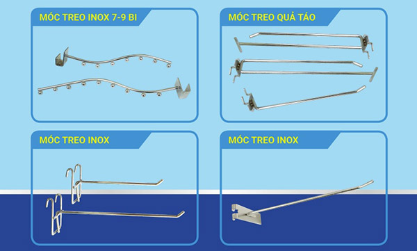 Các loại móc treo do Onetech sản xuất