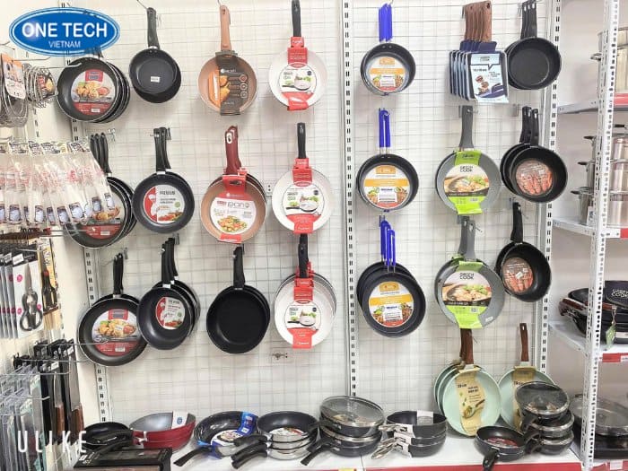 Kệ móc treo cho siêu thị