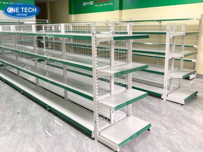 Kệ siêu thị lưng lưới ở Đắk Lắk