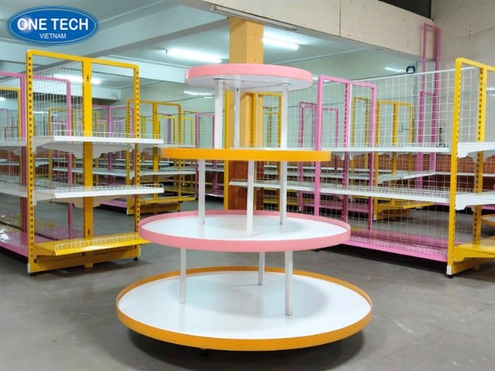 Kệ tròn cho siêu thị Đắk Lắk