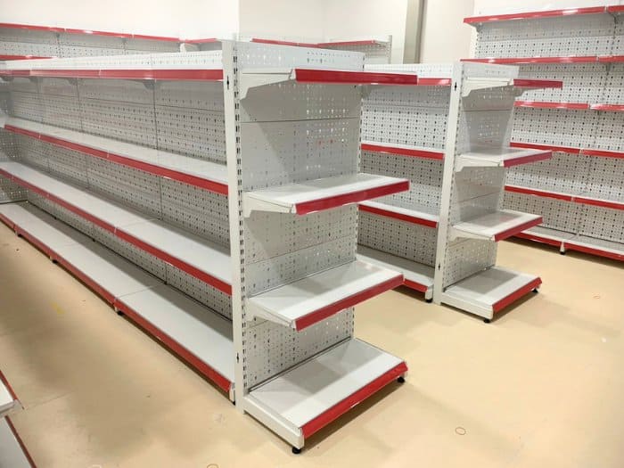 Kệ lưng tôn hàng thanh lý bền chắc