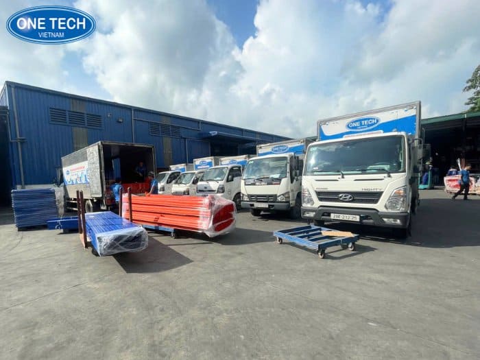 One Tech Group - Sản xuất kệ siêu thị ở Đồng Nai