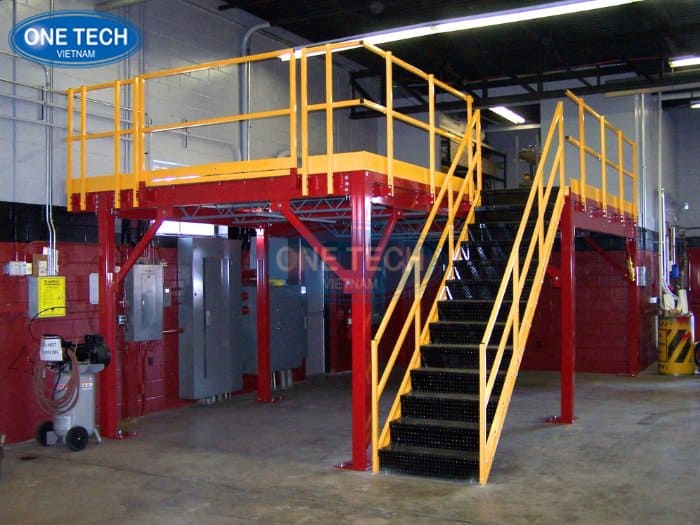 Kệ sàn Mezzanine tăng gấp đôi diện tích kho hàng