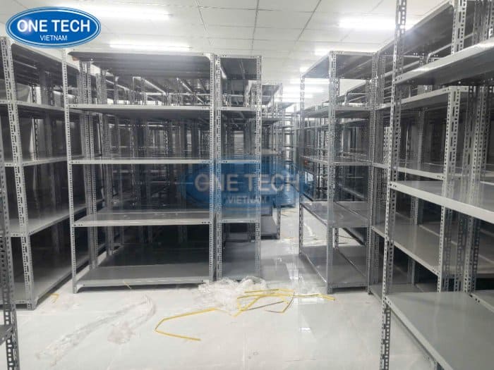 Kệ sắt V lỗ đa năng