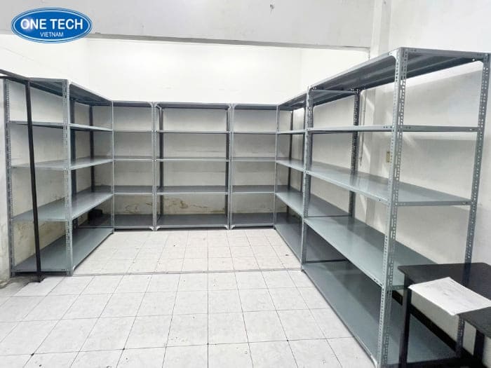 Kích thước phổ thông của kệ V lỗ