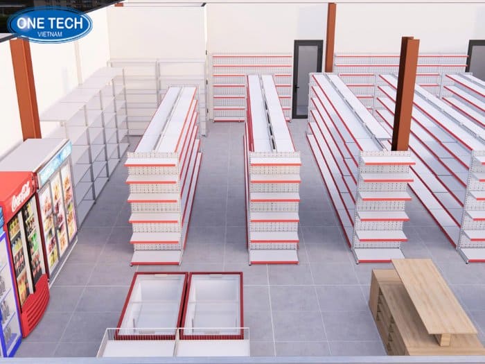 Các dịch vụ đi kèm khi mua kệ của One Tech Group