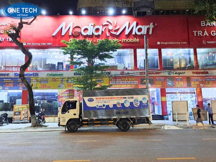 One Tech Group cung cấp kệ siêu thị Hải Phòng 