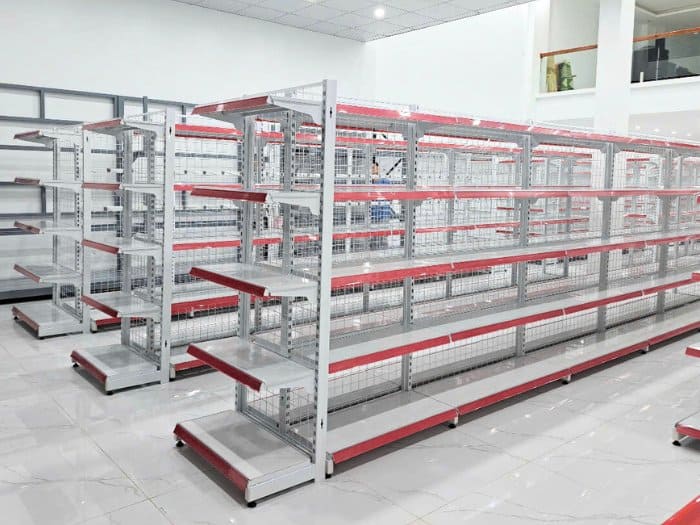 Kệ siêu thị lưng lưới tại ở Hải Phòng