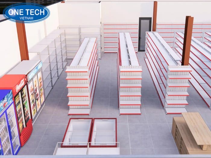 Dịch vụ hỗ trợ cho khách hàng Hà Nội mua kệ siêu thị