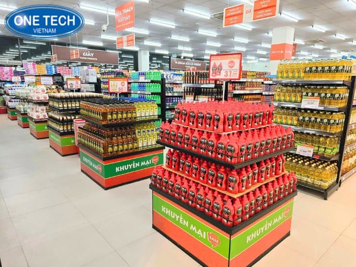 Ụ khuyến mãi dùng trong siêu thị lớn