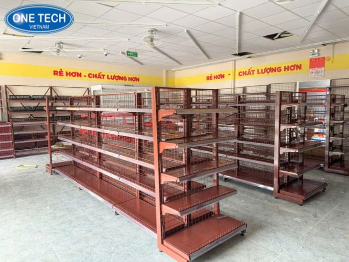 Đặc điểm chung của kệ siêu thị ở Tây Ninh