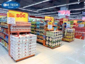 Đánh giá các mẫu kệ siêu thị của One Tech Group