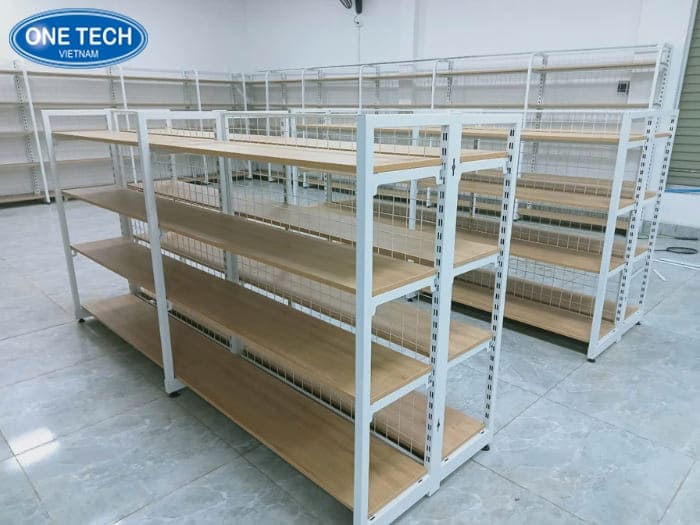 Kệ phối gỗ thẩm mỹ cao