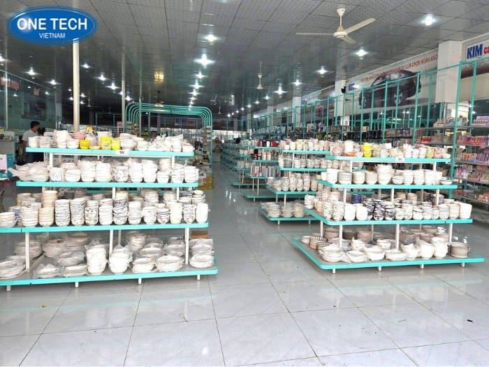 Kệ hình chữ nhật 4 tầng