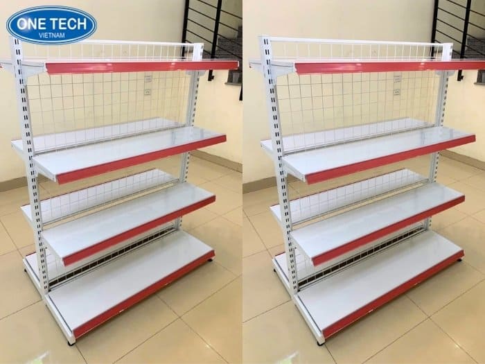 Kích thước kệ đôi 2 mặt