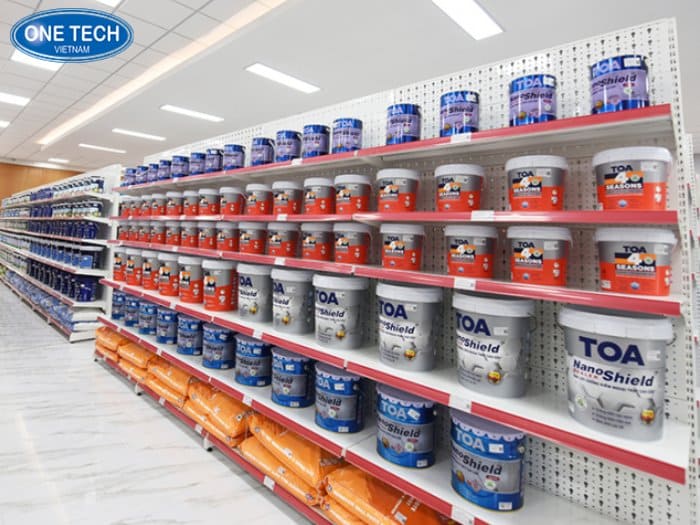 Kệ lưng tôn đục lỗ 6 tầng