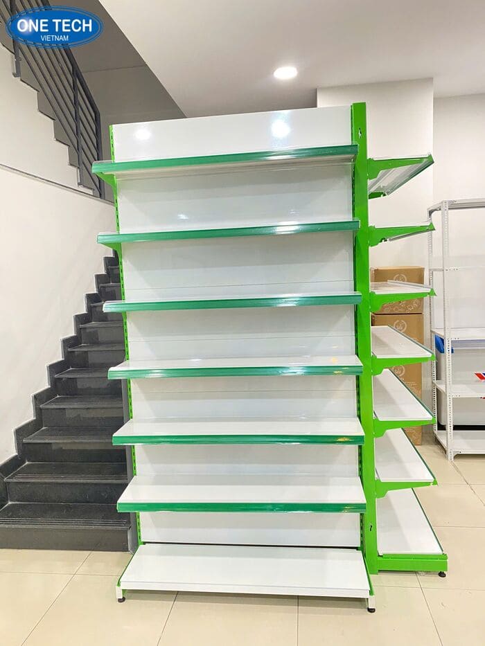Kệ tôn liền trưng bày bánh kẹo