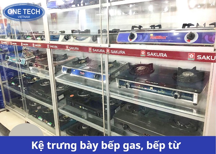 Top 15 mẫu kệ trưng bày bếp ga, bếp từ giá chỉ từ 500k