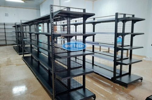 Kệ đôi màu đen do Onetech sản xuất và phân phối