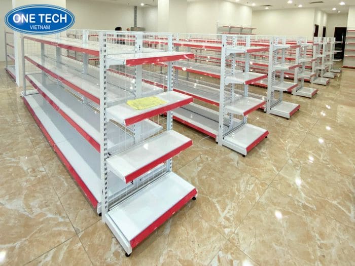 One Tech Group - Nhà cung cấp kệ siêu thị tại Huế chất lượng