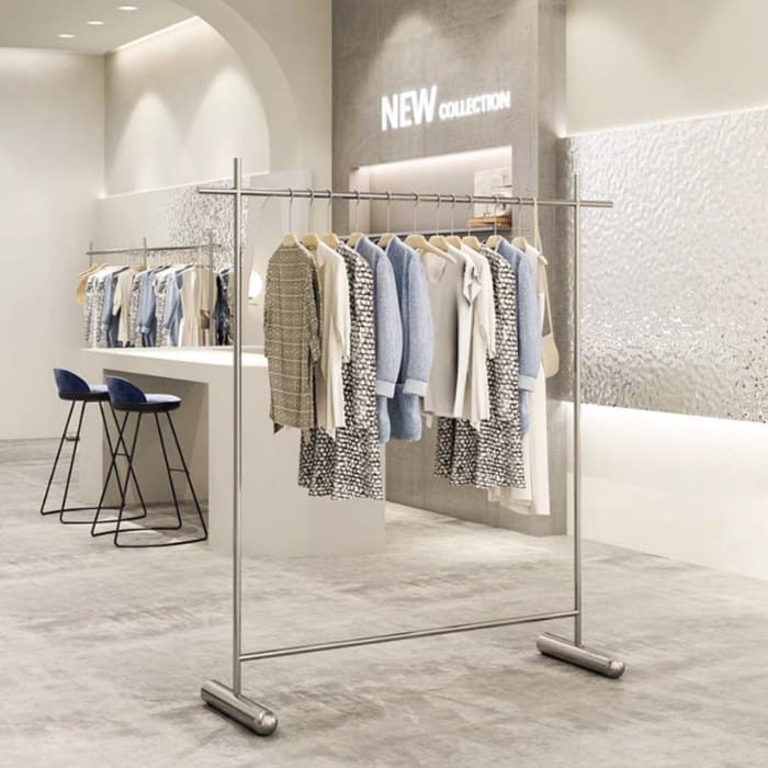 Kệ sắt mạ inox