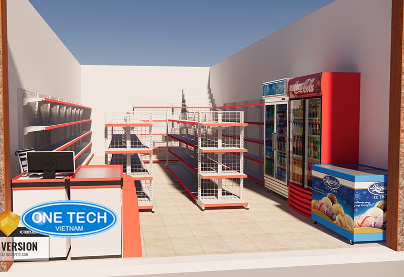 Dịch vụ tư vấn, setup mở siêu thị - cửa hàng tạp hóa Onetech