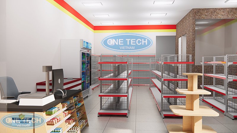 Dịch vụ tư vấn, setup mở siêu thị - cửa hàng tạp hóa Onetech