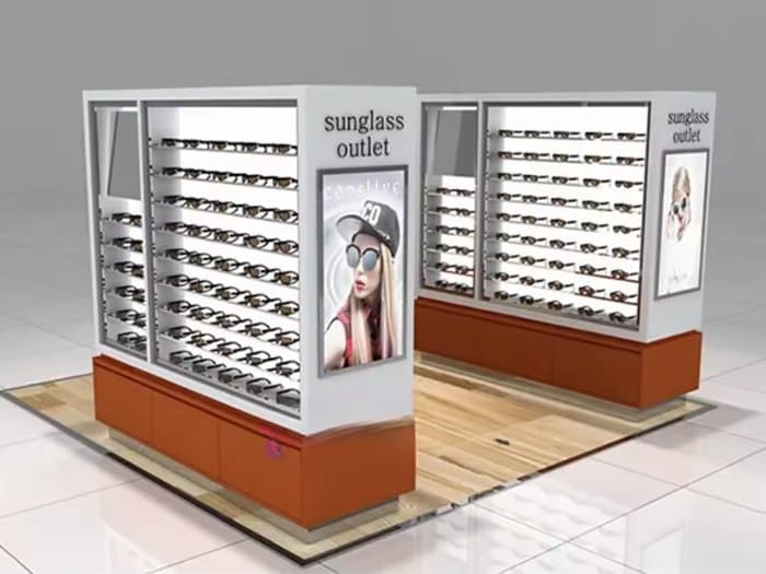 Kệ trưng bày cho cửa hàng kính mắt 05