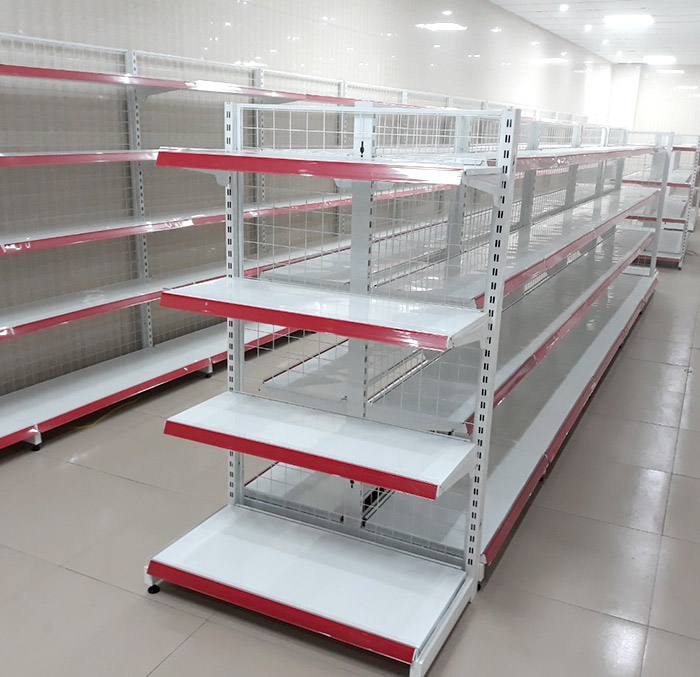 Sản phẩm giá kệ siêu thị trưng bày hàng hóa trong siêu thị, cửa hàng