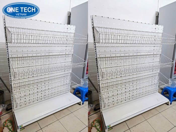 Kệ giỏ mì lưng tôn lỗ