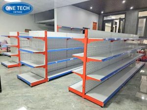 Kệ lưng tôn lỗ màu sắc thiết kế theo yêu cầu