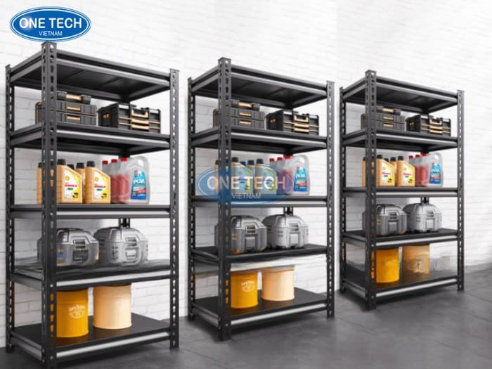 Kệ V cài trưng bày dầu nhớt