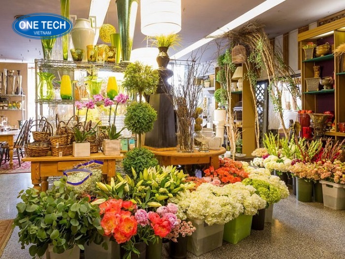 One Tech Group chuyện sản xuất và lắp đặt giá kệ bày hoa bó được ưa chuộng và thịnh hành nhất