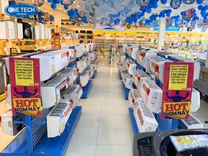 Kệ lưng thép đan ô vuông chắc chắn
