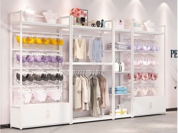 Kệ màu trắng - phong cách tinh tế, thanh lịch