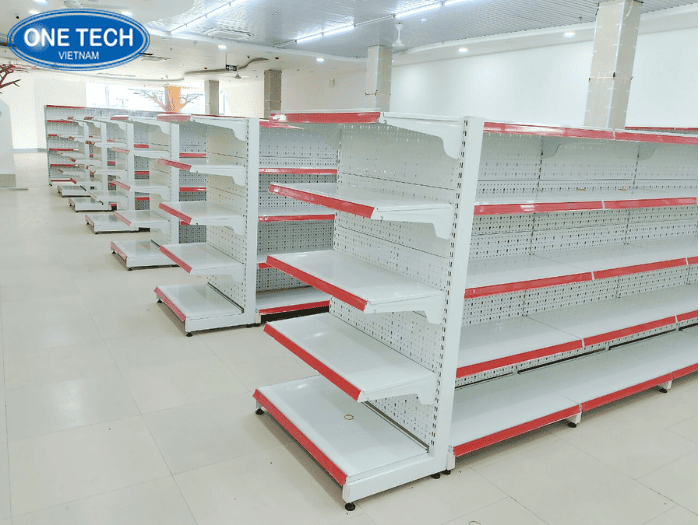 Kệ 5 tầng lưng tôn đục lỗ