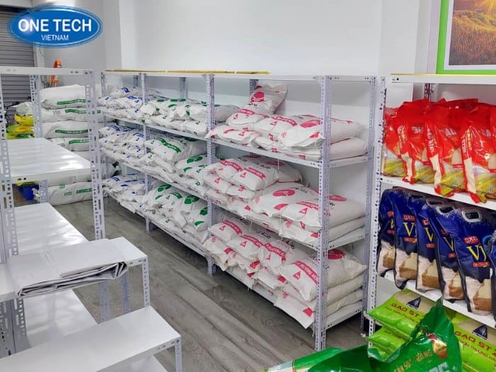 Kinh nghiệm chọn giá kệ trưng bày gạo từ thực tế