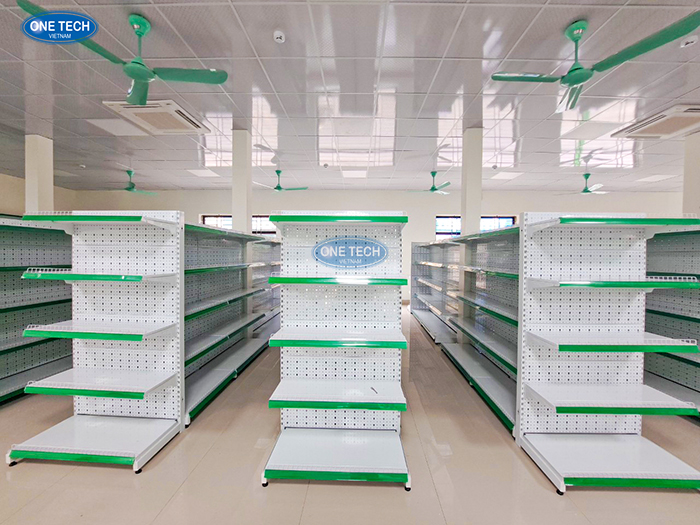 Giá kệ để hàng siêu thị tại An Giang bền đẹp
