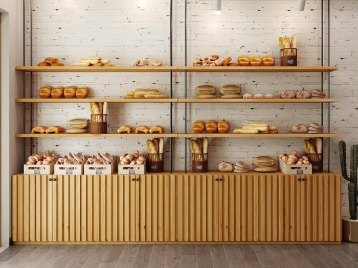 Kệ bánh ngọt thiết kế hiện đại