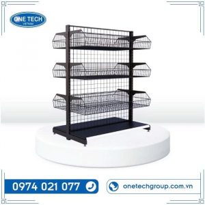 Kệ giỏ mì trưng bày sản phẩm