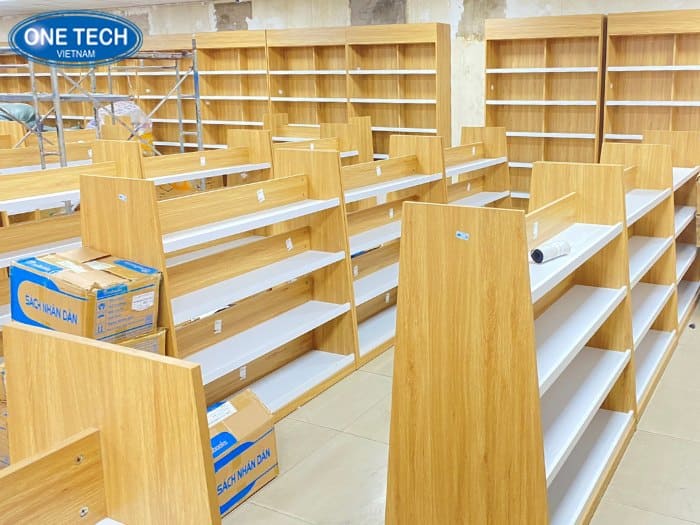 Kệ gỗ MDF thẩm mỹ cao 