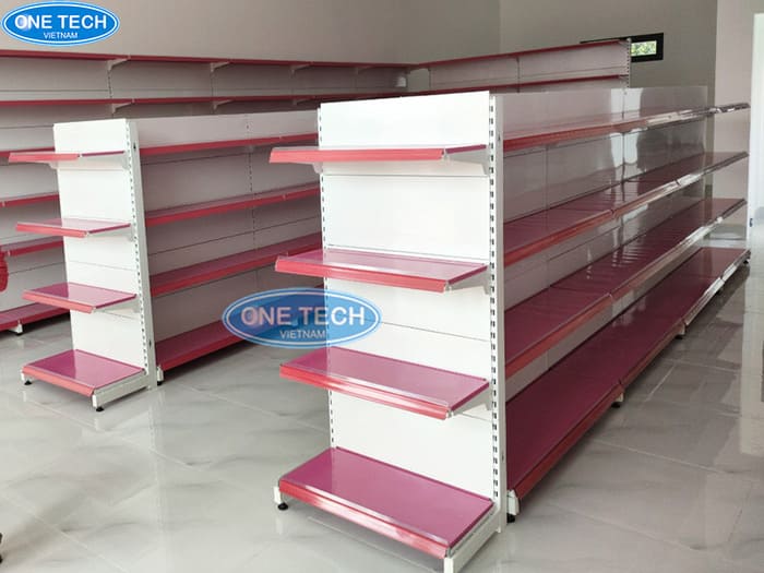 Kệ tôn liền màu hồng