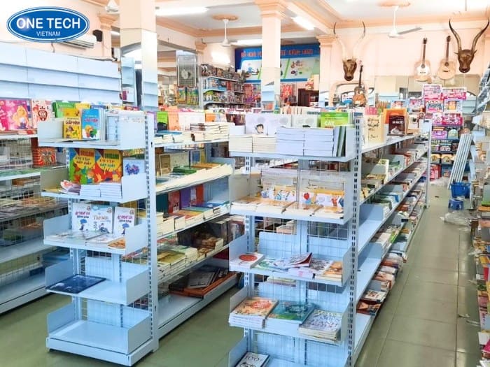 Kệ trưng bày nhà sách thiết kế đa năng