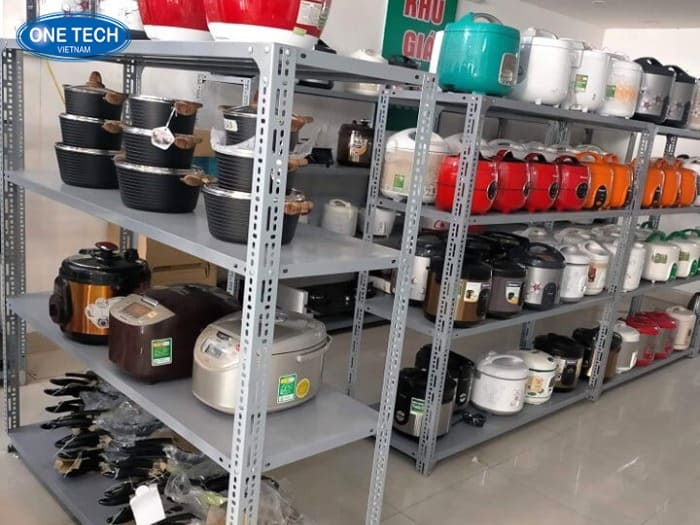Kệ V lỗ giá rẻ để đồ điện