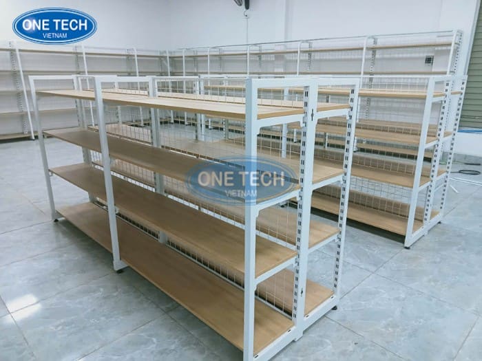 Kệ đôi mặt gỗ