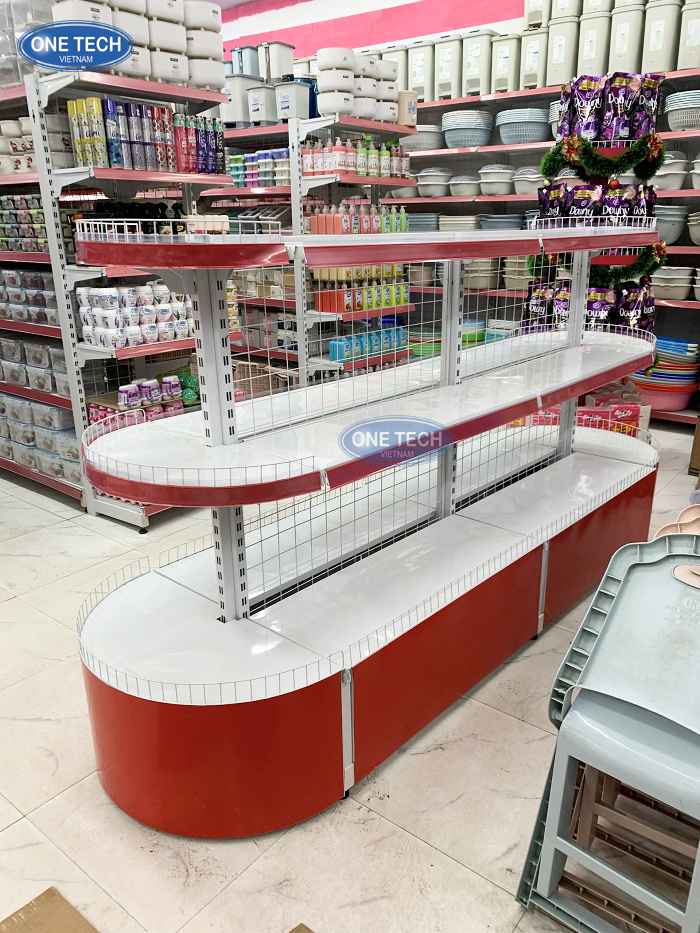 Mẫu kệ trưng bày siêu thị tại Quảng Trị được nhiều người yêu thích