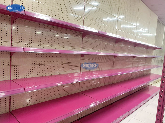 Mẫu kệ siêu thị tôn đục lỗ tại Quảng Bình màu hồng siêu đẹp