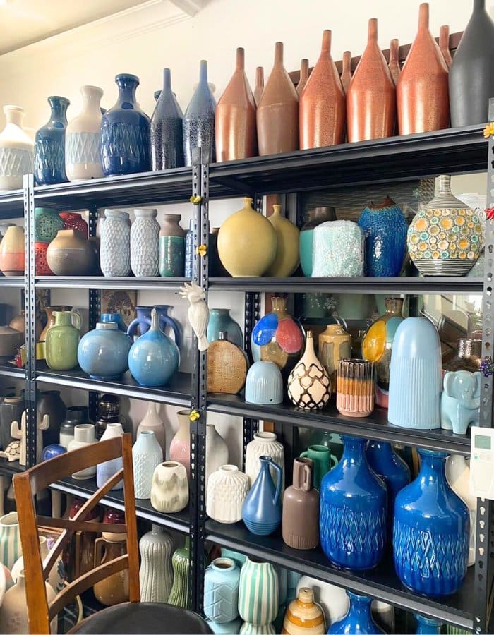 Kệ sắt V cài đơn giản, bền bỉ, mức tải cao