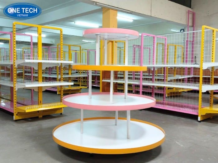 Kệ khuyến mãi hình tròn